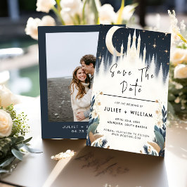 Magischer Traum Mystical Stars Moon Wedding Save The Date