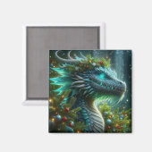 Magischer Türkischer Weihnachtsdrache Magnet (Vorderseite/Rückseite)