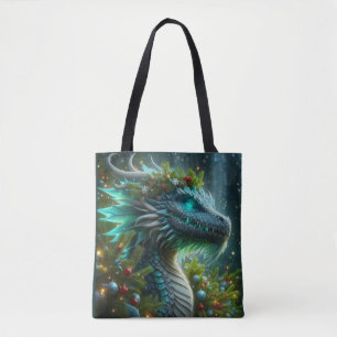 Magischer Türkischer Weihnachtsdrache Tasche