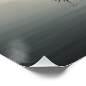 Magischer und wilder Wolf Poster (Ecke)