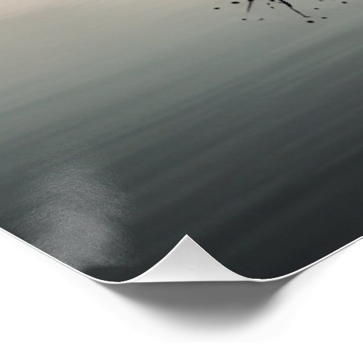 Magischer und wilder Wolf Poster (Ecke)