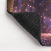 Magischer verzauberter Wald Mousepad (Ecke)