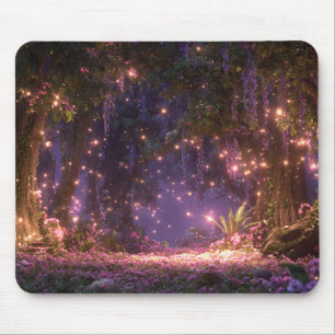 Magischer verzauberter Wald Mousepad