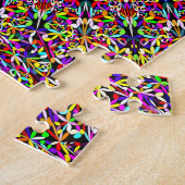 Magischer verzierter GartenMandala Puzzle (Seite)