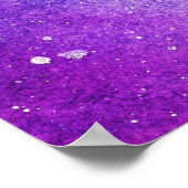 Magischer Wal: Dunkle Ozeannacht Poster (Ecke)