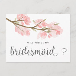 Magischer Wald | Bridesmaid Postcard Postkarte
