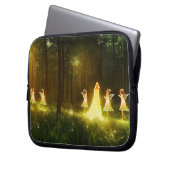 Magischer Wald | Elf & Fairies | Fantasy Nature Laptopschutzhülle (Vorderseite Links)