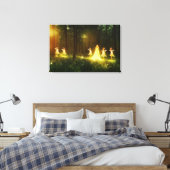 Magischer Wald | Elf & Fairies | Fantasy Nature Leinwanddruck (Insitu (Schlafzimmer))