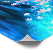 Magischer Wald, Geheimnis des blauen Lichts Poster (Ecke)