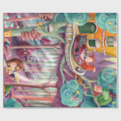 Magischer Wald Geschenkpapier (Flach)