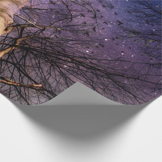 Magischer Wald Geschenkpapier (Ecke)