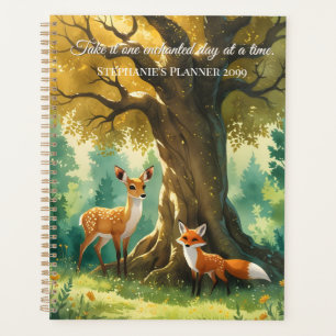Magischer Wald Golden Tree Deer Fox Planer