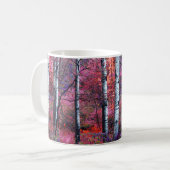 Magischer Wald Kaffeetasse (Vorderseite Links)