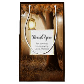 Magischer Wald mit Fairy Lights Party Danke Kleine Geschenktüte (Vorderseite)