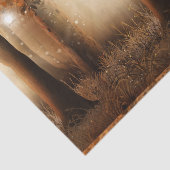 Magischer Wald mit Lichtern Seidenpapier (Ausschnitt)