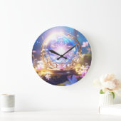 Magischer Wald Orb Wall Uhr (Zuhause)