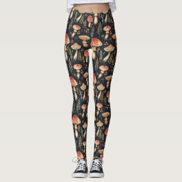 Magischer Wald-Pilz Leggings