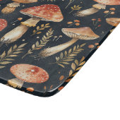 Magischer Wald-Pilz Schneidebrett (Ecke)