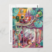 Magischer Wald Postkarte (Vorne/Hinten)