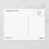 Magischer Wald Postkarte (Rückseite)