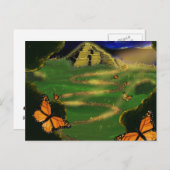 Magischer Wald Postkarte (Vorne/Hinten)