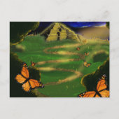 Magischer Wald Postkarte (Vorderseite)