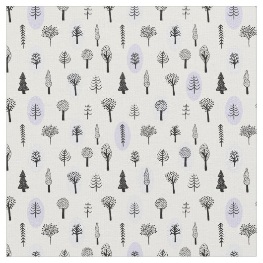 Magischer Wald Stoff (Nahaufnahme)