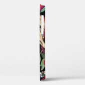 Magischer Wald vereint dunkles Muster. Case-Mate iPhone Hülle (Rückseite / Links)