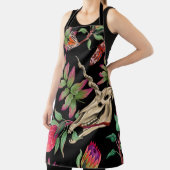 Magischer Wald vereint dunkles Muster. Schürze (InSitu)