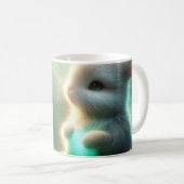 Magischer Waldkaninchen-Ei Kaffeetasse (VorderseiteRechts)