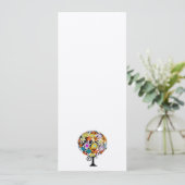 Magischer Waldkreis der Liebe Hochzeitseinladungen Einladung (Stehend Vorderseite)