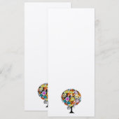 Magischer Waldkreis der Liebe Hochzeitseinladungen Einladung (Vorne/Hinten)