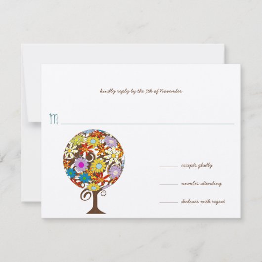 Magischer Waldkreis der Liebe Hochzeitseinladungen Einladung (Vorderseite)