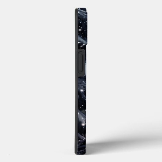 Magischer Waldschnee Winter Frohe Weihnachtsbaum Case-Mate iPhone Hülle (Rückseite / Rechts)