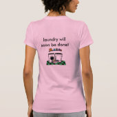 Magischer Wäscherei-Tag T-Shirt (Rückseite)