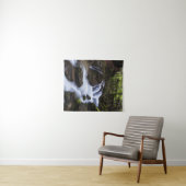 Magischer Wasserfall in der Schlucht Wandteppich (Beispiel (Horizontal))