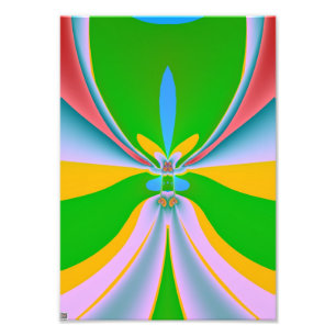 Magischer Weg Fotodruck