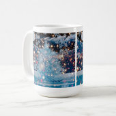 Magischer Weihnachtsbaum Kaffeetasse (Vorderseite Links)