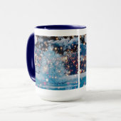 Magischer Weihnachtsbaum Tasse (Vorderseite Links)