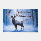 Magischer Weihnachtsmann Fußmatte (Vorderseite)