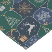 Magischer Weihnachtszauber Kurzer Tischläufer (Ecke)