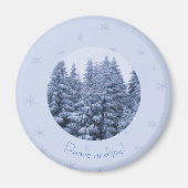 Magischer Winterwald - Magnet (Vorne)