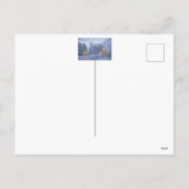 Magischer Winterwald mit Hirsch, Weihnachten Urlau (Rückseite)