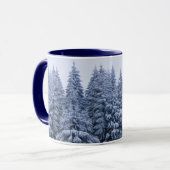 Magischer Winterwald Tasse (Vorderseite Links)
