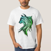 Magischer Wolf T-Shirt (Vorderseite)