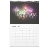 Magischer Würfel-Kalender Kalender (Feb 2027)