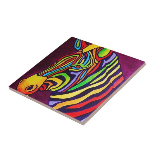 Magischer Zebra Fliese (Seite)