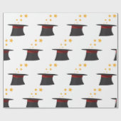 Magischer Zylinder Geschenkpapier (Flach)