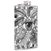 Magisches Auge. Symbol der Allwissenheit und des O Flachmann (Rechts)