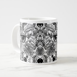 Magisches Auge. Symbol der Allwissenheit und des O Jumbo-Tasse